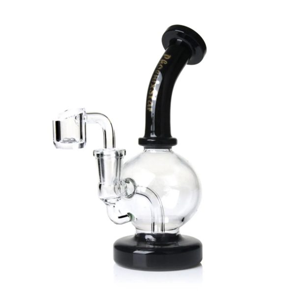Green Flower Phoenix Star 7 Inch Shorty Ball Rig With Insert Perc