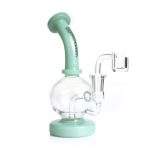 Green Flower Phoenix Star 7 Inch Shorty Ball Rig With Insert Perc