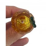 Handmade Borosilicate Pineapple Glass Bong Bowl