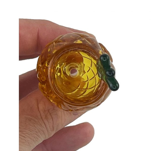 Handmade Borosilicate Pineapple Glass Bong Bowl
