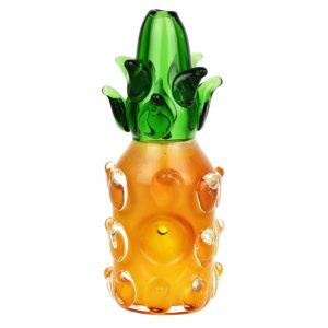 Trendy Pineapple Borosilicate Glass Hand Pipe