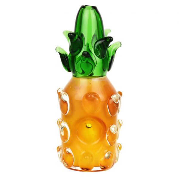 Trendy Pineapple Borosilicate Glass Hand Pipe