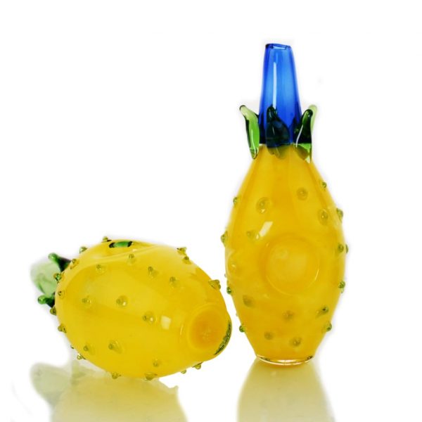 Glass Hand Pipe Color Frit Art Unique Pipe Color Frit Designs