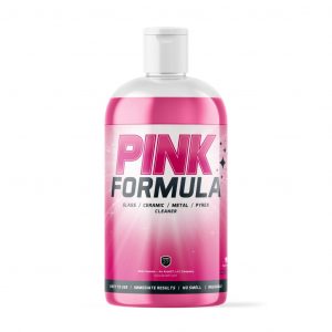 Pink Formula 16oz Glass Bong Cleaning Solution for Dab Rigs and Pipes
