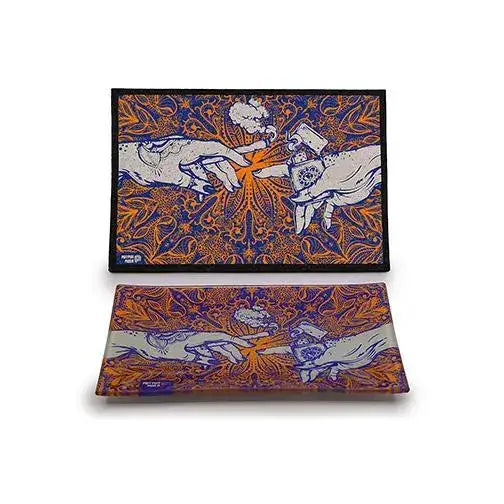 Puff Puff Pass Matching Glass Tray by Moodmats