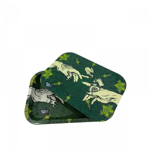 Puff Puff Pass Metal Rolling Tray