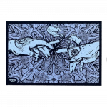 Puff Puff Pass it Uv Gray Moodmats for Dabbing