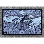 Puff Puff Pass it Uv Gray Moodmats for Dabbing