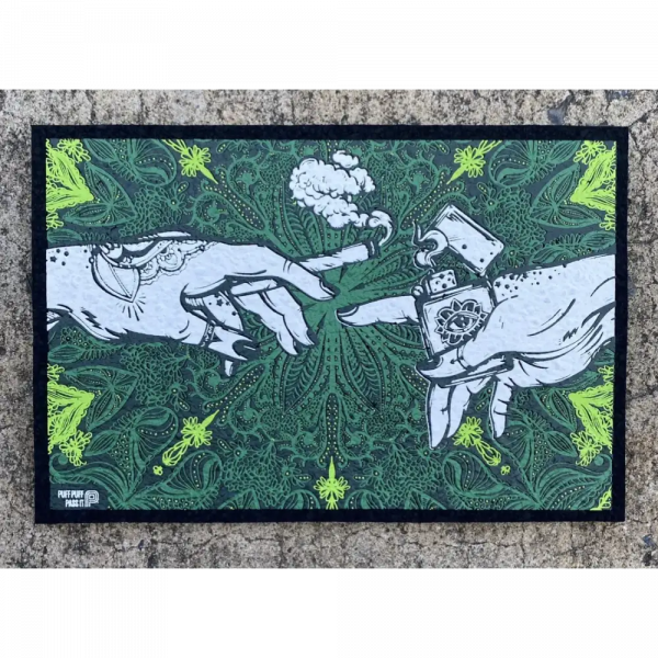 Puff Puff Pass Uv Moodmats for Premium Dabbing Accessories