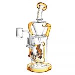 Pulsar Honey Sweetness Recycler Dab Rig -10"/14mm F/Clrs Vry