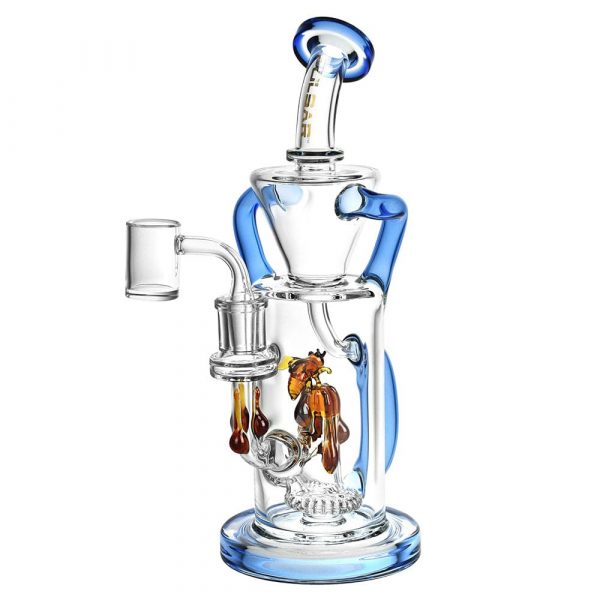 Pulsar Honey Sweetness Recycler Dab Rig -10"/14mm F/Clrs Vry