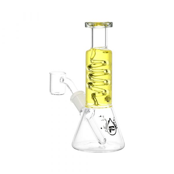 Mini Glycerin Coil Beaker Dab Rig