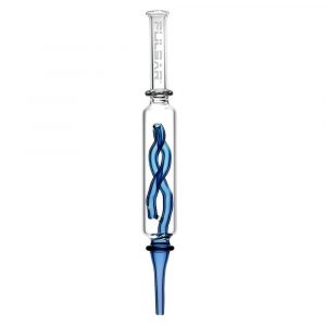 Pulsar Glass Inner Twist Perc Dab Straw