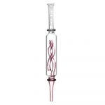 Pulsar Glass Inner Twist Perc Dab Straw