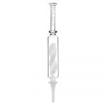 Pulsar Glass Inner Twist Perc Dab Straw