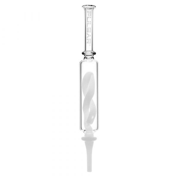 Pulsar Glass Inner Twist Perc Dab Straw