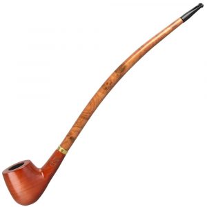 Shire Pipes Apple Churchwarden Cherry Wood Tobacco Pipe
