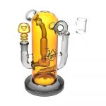Pulsar Double Trouble Dry Pipe/Dab Rig | 8" | 14mm F