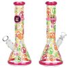 Pulsar Peacekeeper Beaker Bong - 10"/14mm F