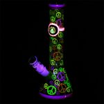 Pulsar Peacekeeper Beaker Bong - 10"/14mm F