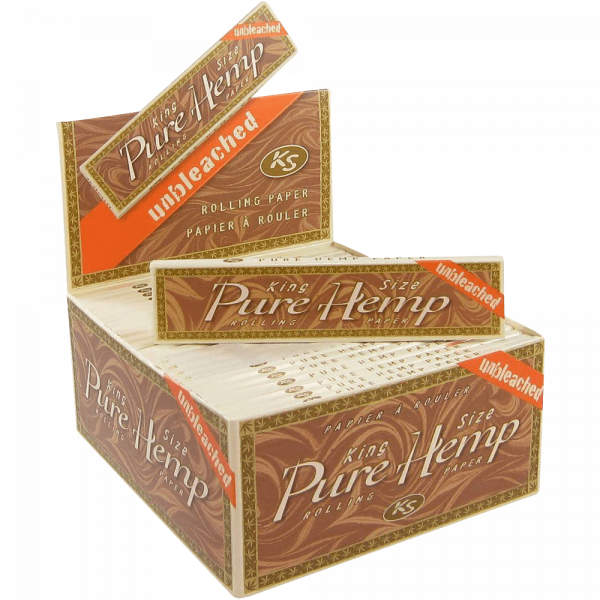 Pure Hemp Unbleached King Size Rolling Papers