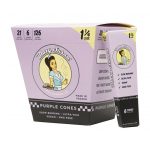 Blazy Susan 1 1/4" Purple Pre Rolled Cones - Display Box