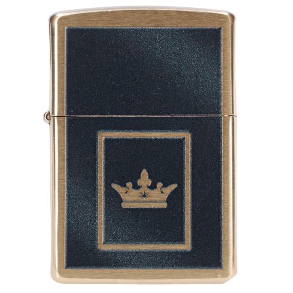 Queen of Bud Black Obsidian Flame of Dreams Zippo