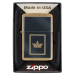 Queen of Bud Black Obsidian Flame of Dreams Zippo