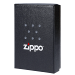 Queen of Bud Black Obsidian Vertical Flame Zippo