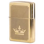 Queen of Bud Golden Lines of Triumph Zippo