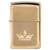 Queen of Bud Golden Lines of Triumph Zippo