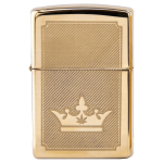 Queen of Bud Golden Lines of Triumph Zippo
