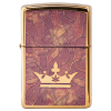 Queen of Bud Rose Quartz Mosaic Zippo