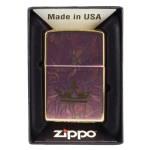 Queen of Bud Rose Quartz Mosaic Zippo