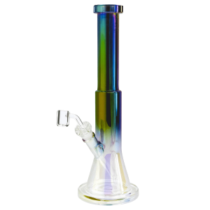 Queen of Bud Black Obsidian Dual Use Bong - 14 in.