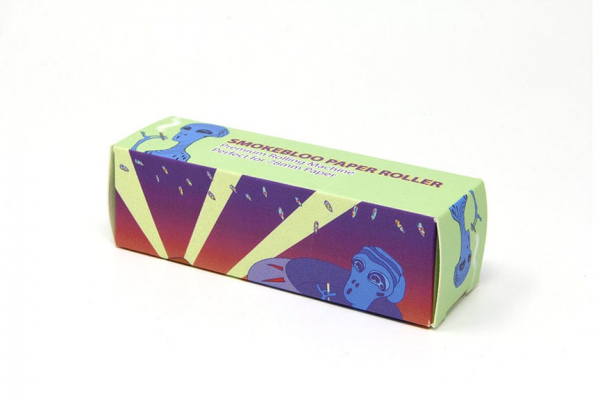 Quik Wikk 78mm Rolling Machine Smoke Bloo Alien