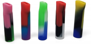 Trippy Tips 12 Pack Reusable Silicone Rolling Tips - Smoke Bloo By Quik Wikk