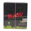Raw Black Organic Hemp King Size Slim Rolling Papers Box