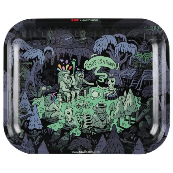 Certified Authentic Raw Rolling Trays 13 x 11 Limited Edition Designs