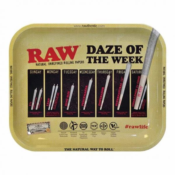 Certified Authentic Raw Rolling Trays 13 x 11 Limited Edition Designs