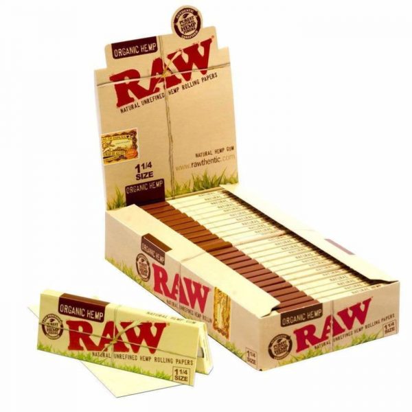 Raw Organic Hemp Rolling Papers 1¼ Size
