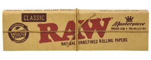 Raw "Masterpiece" Papers + Prerolled Tips