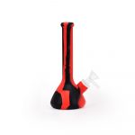 7.5'' Deluxe Silicone Mini Beaker - Red & Black