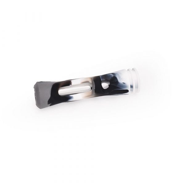3.5'' Silicone Tasters - Black & White Marble