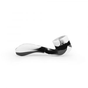 4.5'' Silicone Sherlock - Black & White Marble