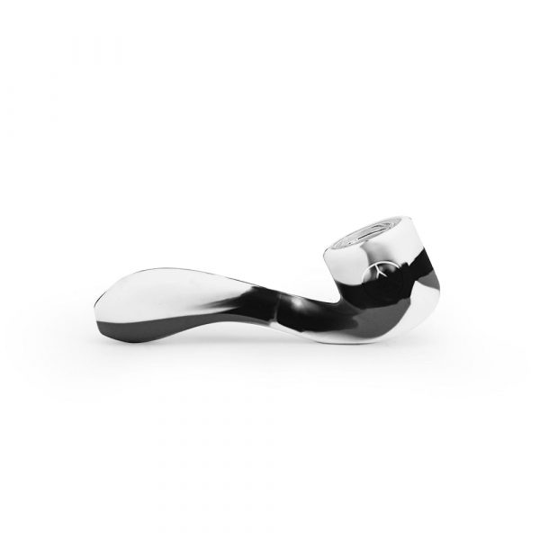 4.5'' Silicone Sherlock - Black & White Marble
