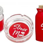 Stoner Mom Ashtray and Stash Jar set