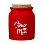 Stoner Mom Ashtray and Stash Jar set