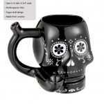 Sugar Skull Pipe Mug