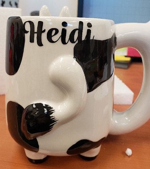 Cow Pipe Mug